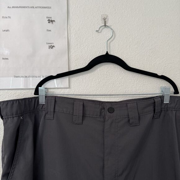 Wrangler Men Shorts Size 46 Gray Outdoor Performance‎ UPF 50 Gorpcore Hiking - Picture 5 of 5